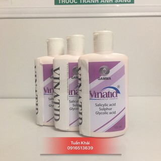 SỮA TẮM GỘI VINATID GIẢM MỤN CHAI 150ml
