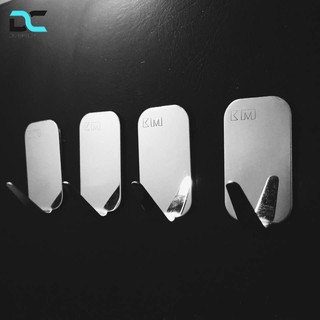 Combo 3 Móc hook Inox treo đồ dùng trong nhà tắm dán tường siêu chắc