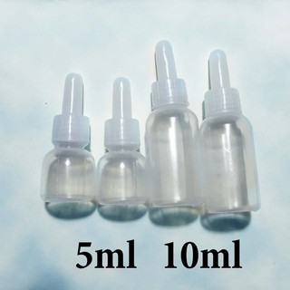 Chai Đựng Hương Liệu Làm Slime 5ml, 10ml ( lốc 10 chai )
