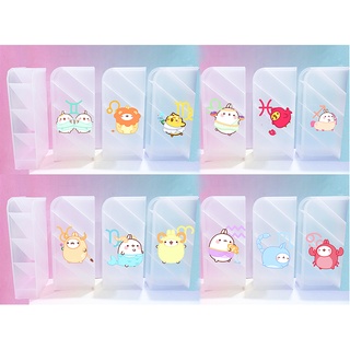Ống cắm bút 12 cung hoàng đạo 4 tầng CB4I40 ống cắm để đồ trang điểm cute dễ thương hoạt hình idol