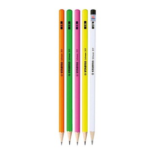 Bộ 5 cây bút chì gỗ STABILO Schwan 317 (PC317-C5)