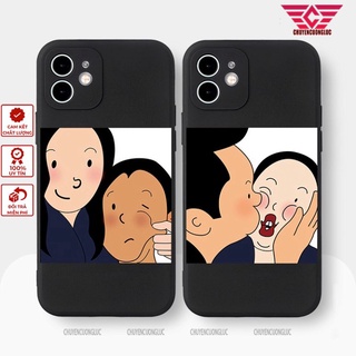 Ốp lưng iphone 7+/8 plus, X, XSMAX, 11, 12, 12, 13 PROMAX CẶP ĐỘ NGỘ NGHĨNH