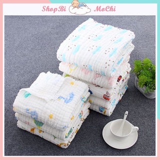 Khăn tắm xô 6 lớp siêu mềm ,siêu thấm kích thước 110x110cm,chăn đắp điều hòa cho bé