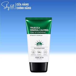 Kem Chống Nắng Some By Mi Truecica Mineral Calming Tone Up 50ml