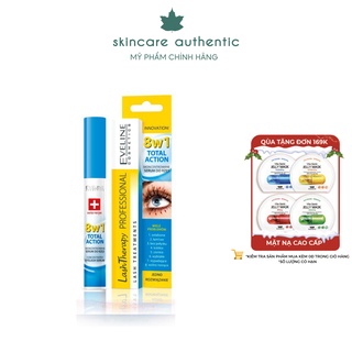Tinh Chất Dưỡng Mi Dài Eveline 8 in 1 Total Action Lash Therapy professional