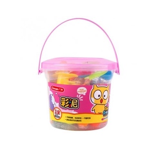 Bộ Sáp Nặn 12 Màu Kèm Khuôn Guangbo H04060 - Mẫu 1 - Hộp Màu Hồng