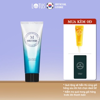 Ép tóc mai (ép side) chuyên nghiệp cho Nam BRITISH M Men's Style Down Perm 200g