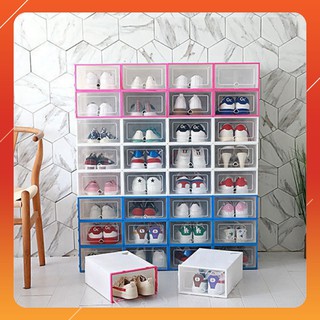 Hộp Để Giày Nhựa Cứng Trong Suốt - Smart House