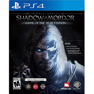 Đĩa Game PS4 : Middle Earth Shadow of Mordor Game Of The Year Likenew