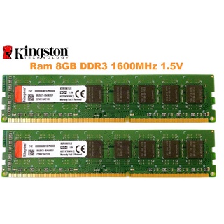 Ram PC Kingston 8GB DDR3 1600MHz 1.5V Chính Hãng - Bảo hành 36 tháng