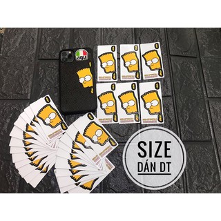 [Mã LIFEAUMAY giảm 10% tối đa 30k đơn 150k] Tem decal Simpson