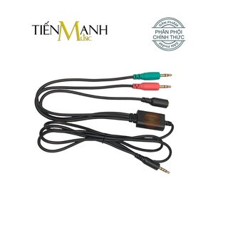 Dây Cáp Livestream LT00 - 3 Màu Kết Nối SoundCard Với Điện Thoại Jack, Rack, Rắc, Giắc
