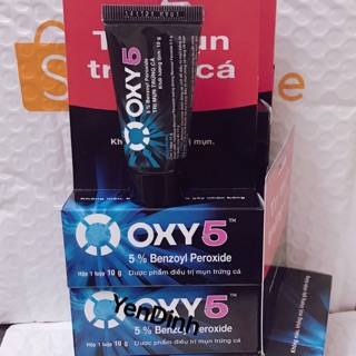 Kem ngăn  Ngừa mụn bọc và mụn trứng cá OXY 5 10g