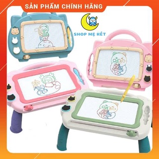 Bảng tập vẽ tự xóa thông minh cao cấp có chân bàn – bảng vẽ từ tính nhiều màu phát triển sáng tạo