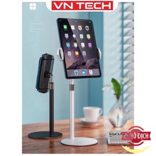 Kệ đỡ ipad, điện thoại, máy tính bảng bằng P21 kim loại chắc chắn có thể điều chỉnh độ cao.