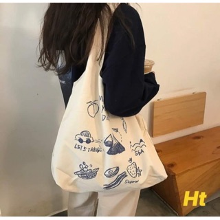 Túi quai tròn bãi biển H2A577