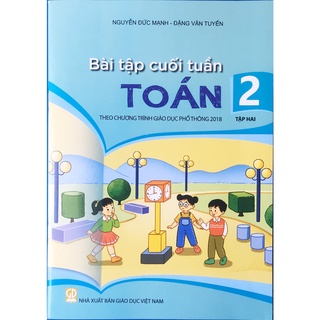 Sách - Bài tập cuối tuần toán 2 tập 2 (Theo chương trình Giáo dục phổ thông 2018)