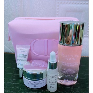 Set dưỡng Dior Capture Youth kèm túi