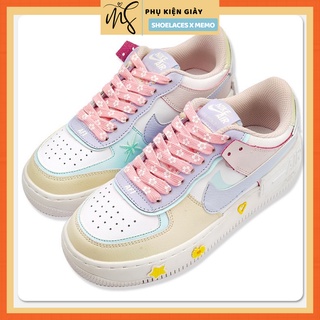 Combo Dây Giày Custom Nike AF1 Hoa Anh Đào Sakura Spring-Dây Giày Hồng Xuân 2022