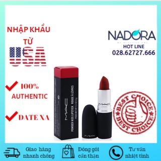 Son MAC Ruby Woo - Màu Đỏ Cổ Điển