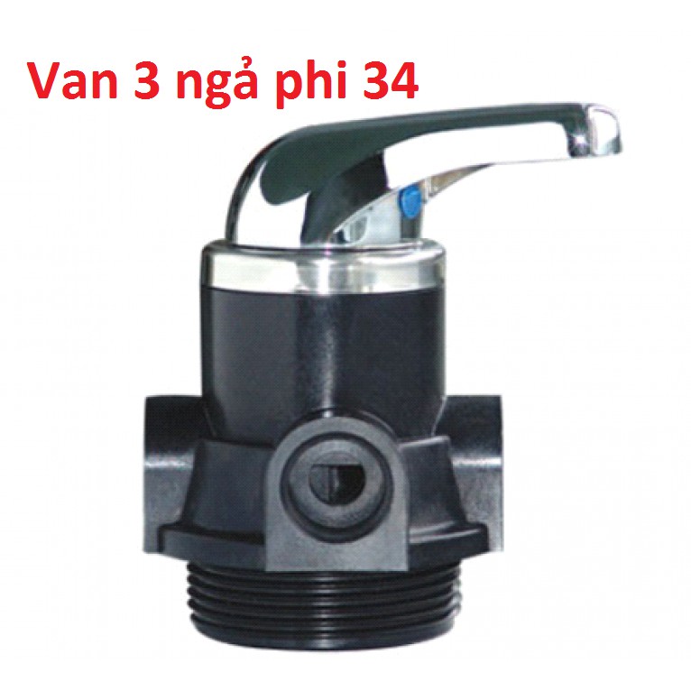 Van 3 ngả lọc nước phi 34