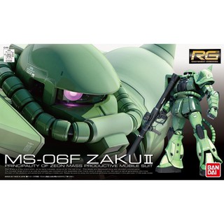Mô hình lắp ráp rg ms-06f zaku ii- Siêu Mô Hình
