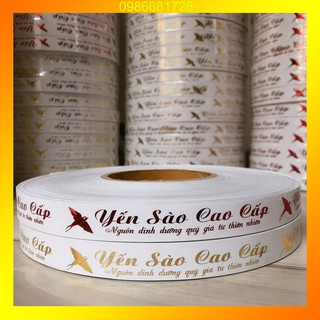 [MẪU MỚI] Băng Keo Ép Kim Yến Sào Cao Cấp