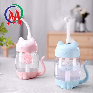 Máy tạo độ ẩm hình mèo xương cá dễ thương