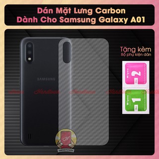 Miếng dán lưng cacbon Samsung Galaxy A01