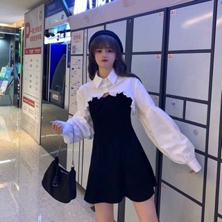 Áo CROPTOP sơmi croptop phối bèo 🥰 áo sơmi khoác ngoài