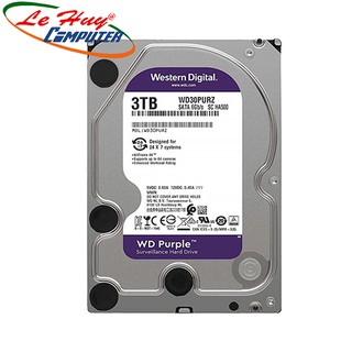 Ổ cứng HDD Western Digital Purple 3TB 3.5" SATA 3 WD30PURZ