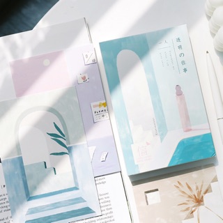 Hộp 30 tấm postcard tiếng anh thời gian ngừng trôi