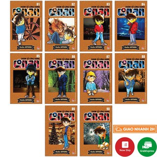 Sách Thám tử lừng danh Conan - Tập 81 đến 90