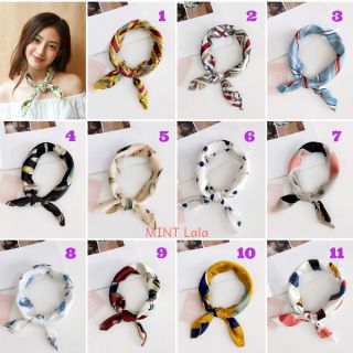 [Combo TIẾT KIỆM] 2 Khăn TURBAN Vuông Hàn Quốc Cao Cấp