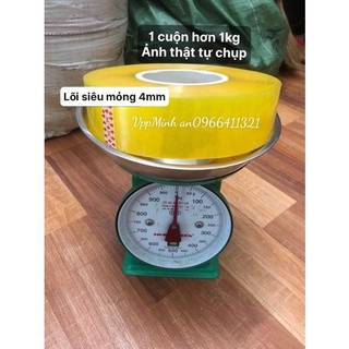 Băng Dính 1,05kg Vàng Chanh Lõi Siêu Mỏng 4mm