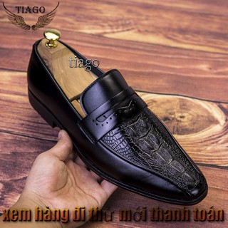 [HOT] Giày Da Bò Công Sở DRAFCO [Giảm giá giật mình - Thời Trang - Trẻ Trung - Lịch lãm - Tặng đón gót - Bảo hành 1 năm]