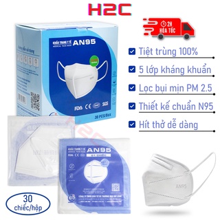 Khẩu trang y tế AN95, tiệt trùng từng chiếc 5 lớp kháng khuẩn