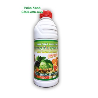 Tinh chất dịch chiết trùn quế &amp; rong biển siêu đậm đặc 1L