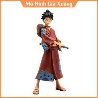 Mô hình One Piece Luffy ở wano quốc  cao 17cm , figure one piece monkey d.luffy , mô hình giá xưởng