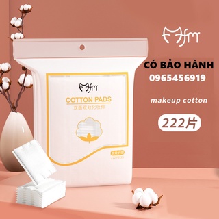 Bông Tẩy Trang Cotton PADS 3 lớp 222 Miếng Loại Đủ Sịn Mềm Mịn Không Xơ Bông Phụ kiện Thời Trang Nữ Làm Đẹp