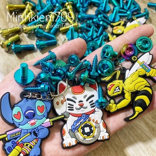 Móc khoá sticker ( Giao ngẫu nhiên không chọn )