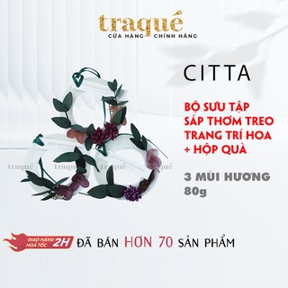 Sáp thơm hoa khô tinh dầu thực vật - treo bàn làm việc, tủ quần áo, nhà bếp và làm quà tặng