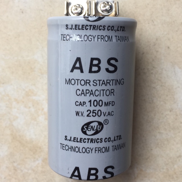 Tụ cọc 100uf/250VAC.