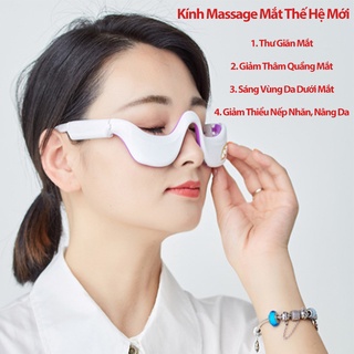 Máy Massage Mắt EYESPA088 Giảm Bọng Mắt Và Quầng Thâm Ngăn Ngừa Sự Phát Triển Của Các Nếp Nhăn - Kính Massage Mắt