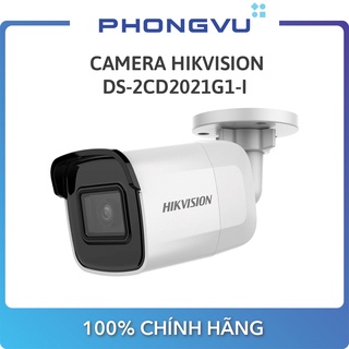 [Mã ELMALL10 giảm 10% đơn 500K] Thiết bị quan sát Camera Hikvision DS-2CD2021G1-I - Bảo hành 24 tháng