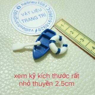 Bộ 3 món thuyền biển (thuyền+tay chèo+phao)