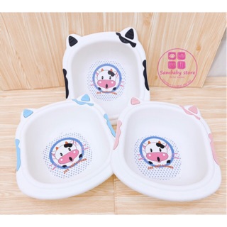 [Mã 267FMCGSALE giảm 8% đơn 500K] Chậu Rửa Mặt Bò Sữa Siêu KUTE