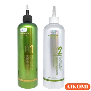 Thuốc uốn tóc và phục hồi tóc Sophia Platinum Eco Clinic Perm Hàn Quốc 500ml