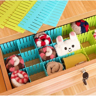 HCM - 4 thanh chia ô ngăn tủ (loại 32cm) - tặng 1 dán tường hình cute 10k