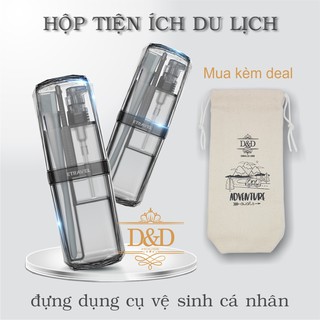 Hộp đựng bàn chải, kem đánh răng, lược &amp; mỹ phẩm du lịch ETRAVEL - tặng khăn mặt